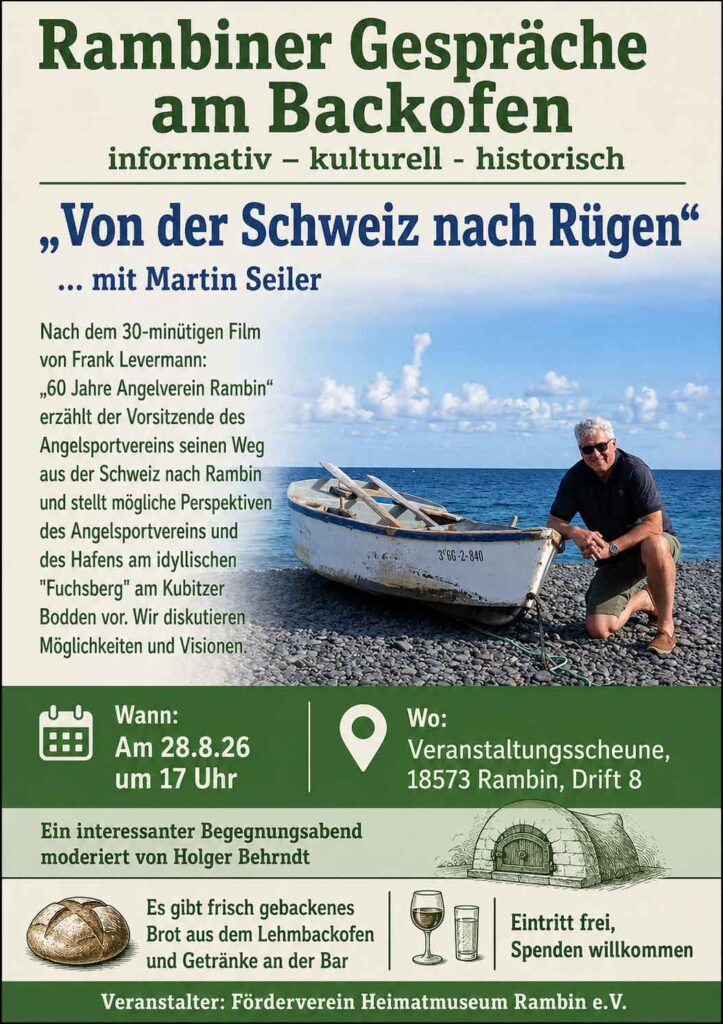 Gespräche am Backofen, 28.08.2026